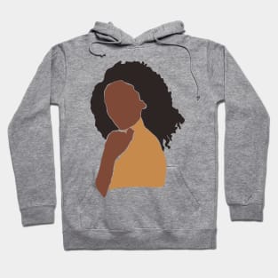 Black African Woman Hoodie